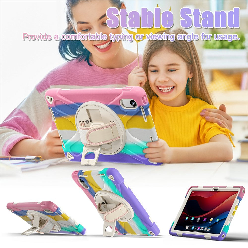 Kickstand Case for Lenovo Pad 11 2025 TB-335FC / 2024 / Tab K11 Gen 2 TB336 / K11 TB-330XU / P11 Gen 2 / M11 TB-330FU 331FC / Zhaoyang K10 Cover - Colorful Pink