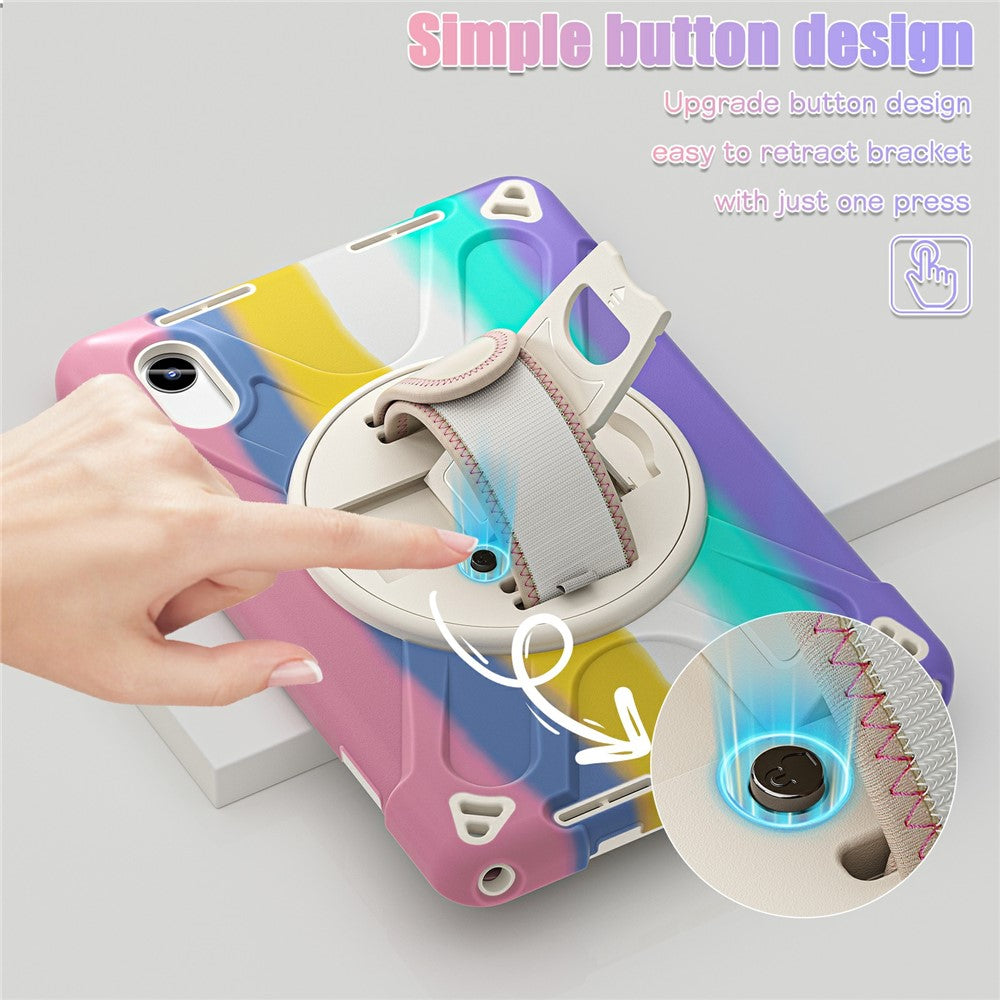 Kickstand Case for Lenovo Pad 11 2025 TB-335FC / 2024 / Tab K11 Gen 2 TB336 / K11 TB-330XU / P11 Gen 2 / M11 TB-330FU 331FC / Zhaoyang K10 Cover - Colorful Pink