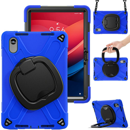 Kickstand Case with Strap for Lenovo Pad 11 2025 TB-335FC / 2024 / Tab K11 Gen 2 TB336 / K11 TB-330XU / P11 Gen 2 / M11 TB-330FU 331FC - Blue