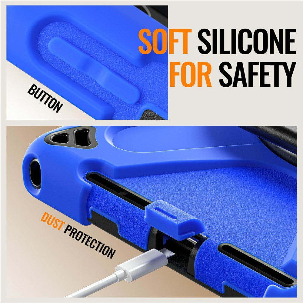 Kickstand Case for Lenovo Pad 11 2025 TB-335FC / 2024 / Tab K11 Gen 2 TB336 / K11 TB-330XU / P11 Gen 2 / M11 TB-330FU 331FC Tablet Cover - Blue