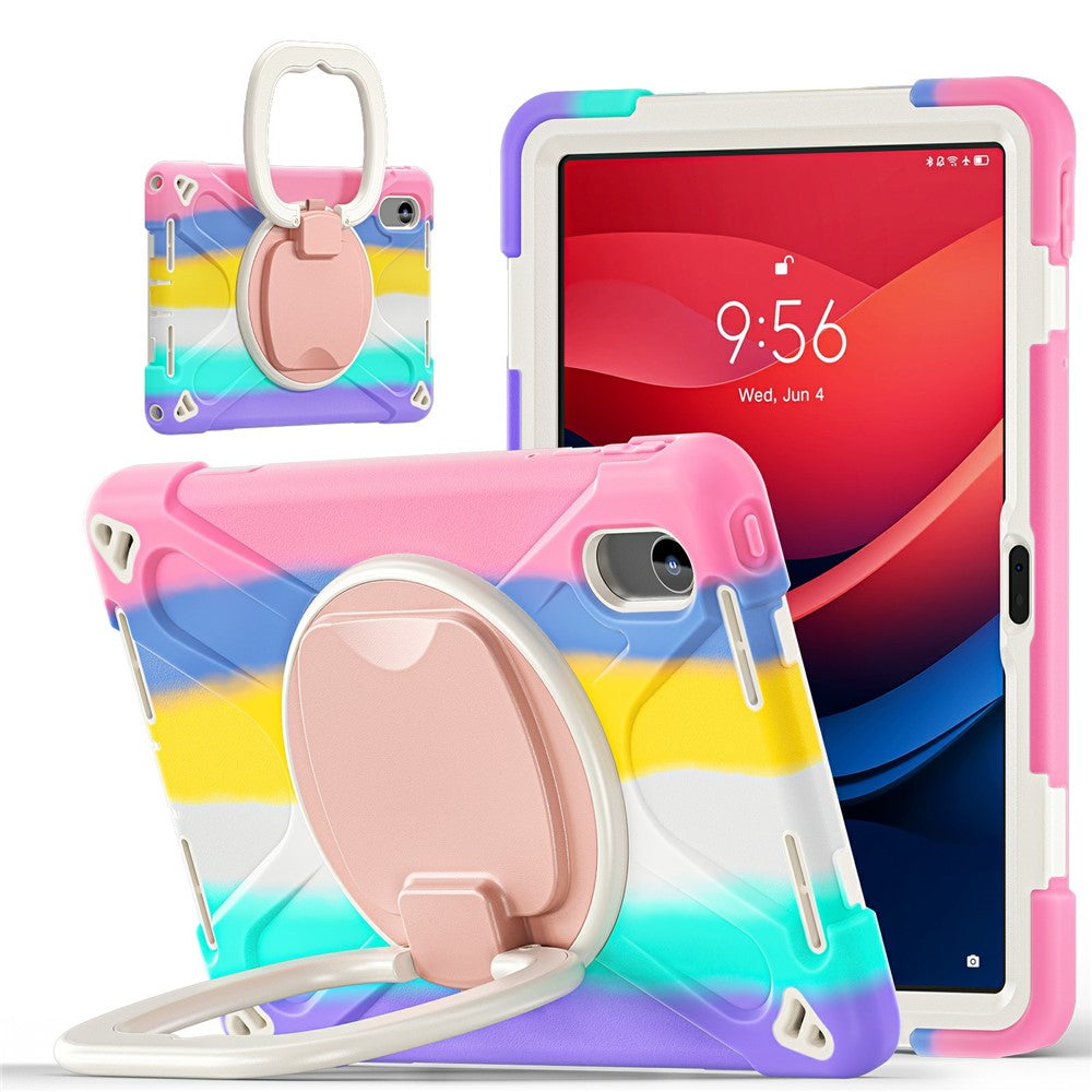 Kickstand Case for Lenovo Pad 11 2025 TB-335FC / 2024 / Tab K11 Gen 2 TB336 / K11 TB-330XU / P11 Gen 2 / M11 TB-330FU 331FC Tablet Cover - Colorful Pink