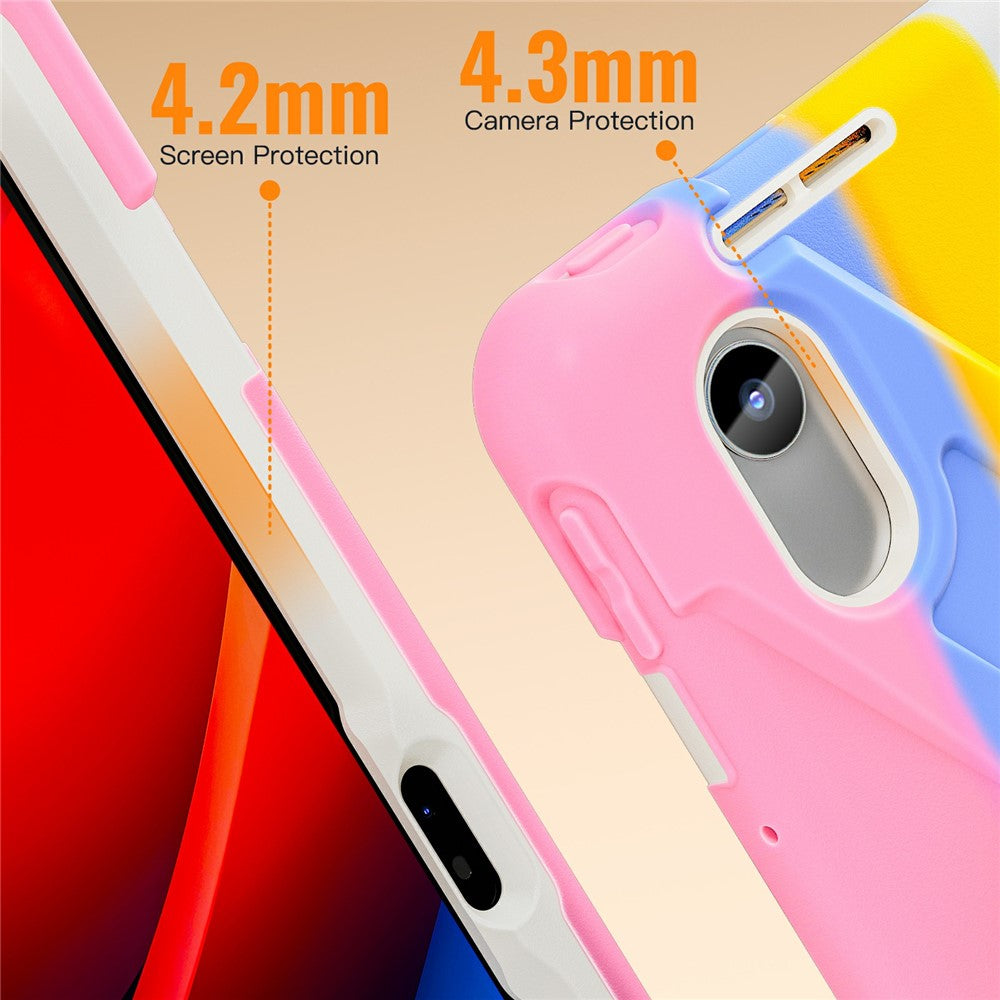 Kickstand Case for Lenovo Pad 11 2025 TB-335FC / 2024 / Tab K11 Gen 2 TB336 / K11 TB-330XU / P11 Gen 2 / M11 TB-330FU 331FC Tablet Cover - Colorful Pink