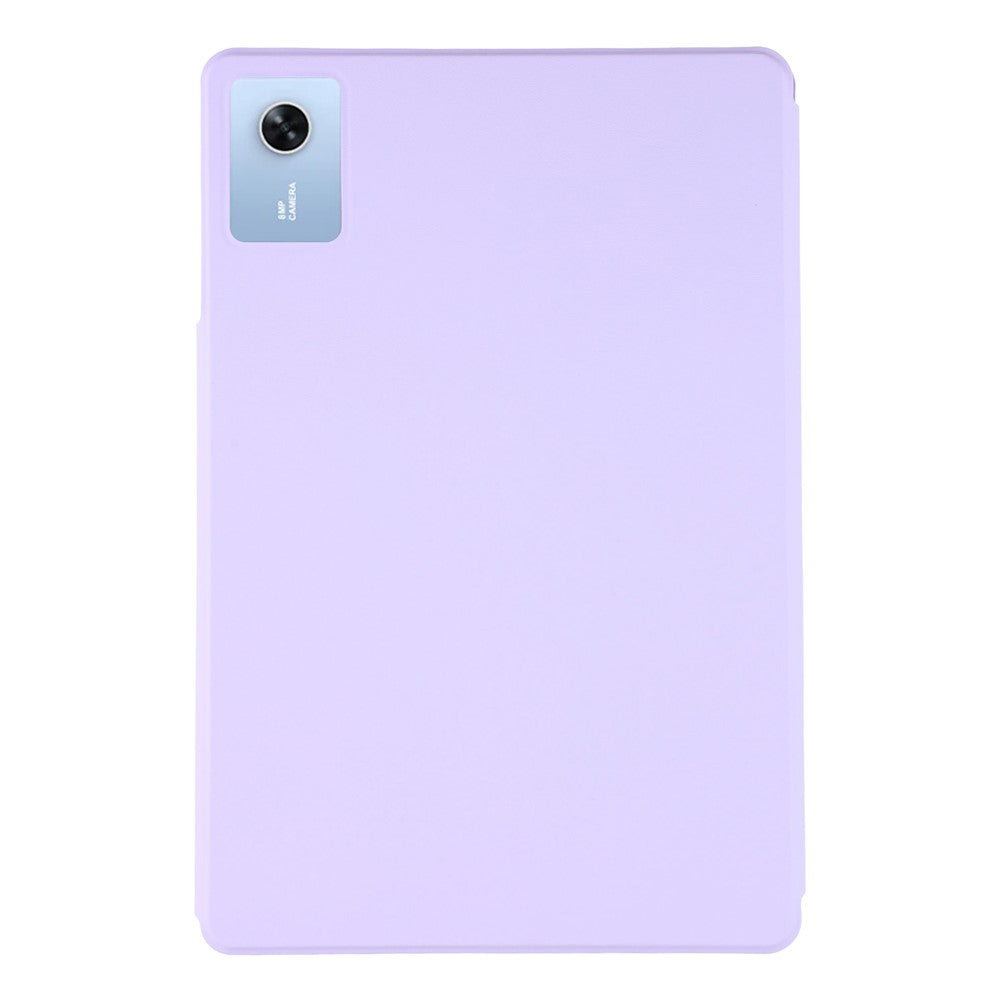 For Lenovo Idea Tab (TB336ZU / TB336FU) / Xiaoxin Pad 11 2025 Case Folding Stand Magnetic Leather Tablet Cover - Purple