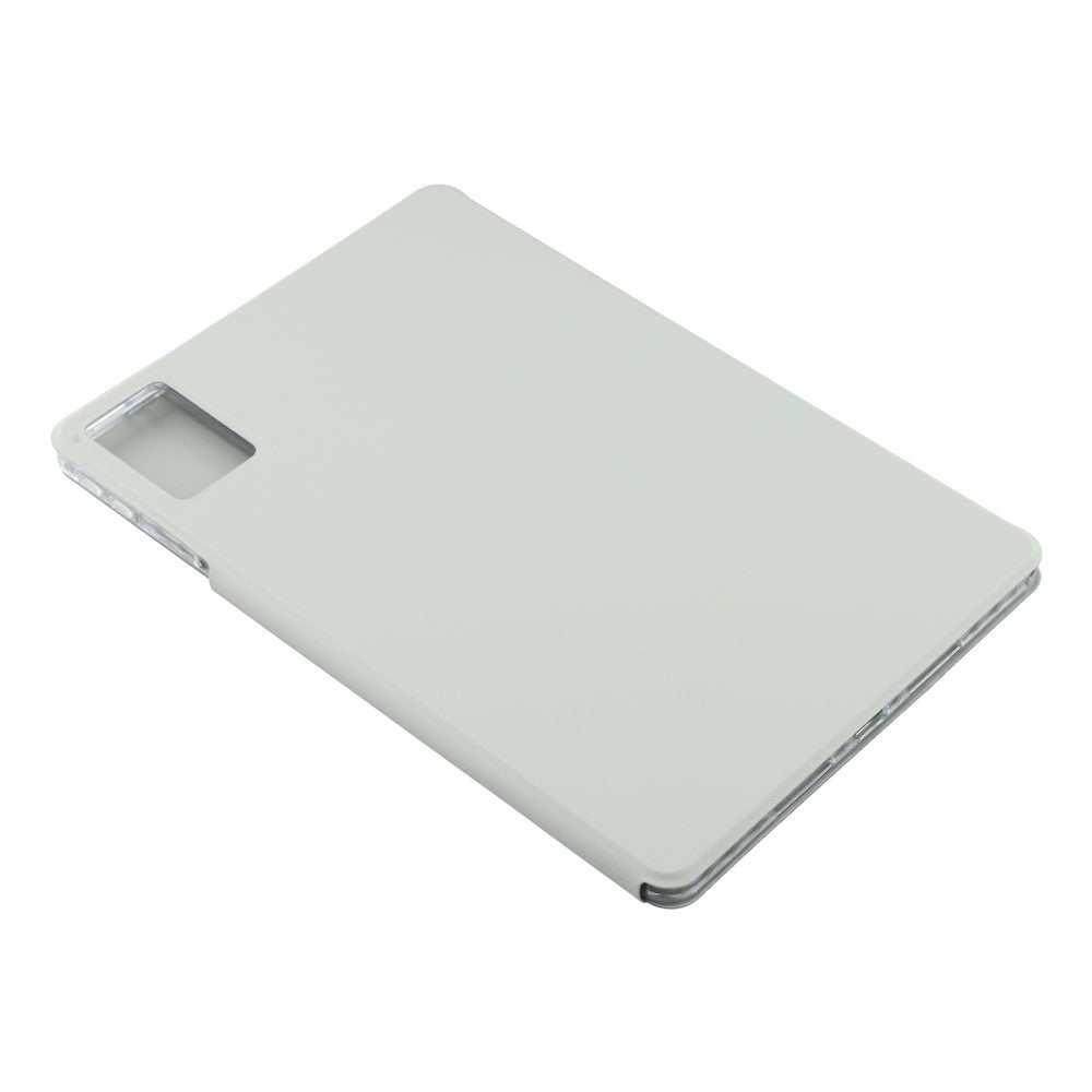 For Lenovo Idea Tab (TB336ZU / TB336FU) / Xiaoxin Pad 11 2025 Case Folding Stand Magnetic Leather Tablet Cover - Grey