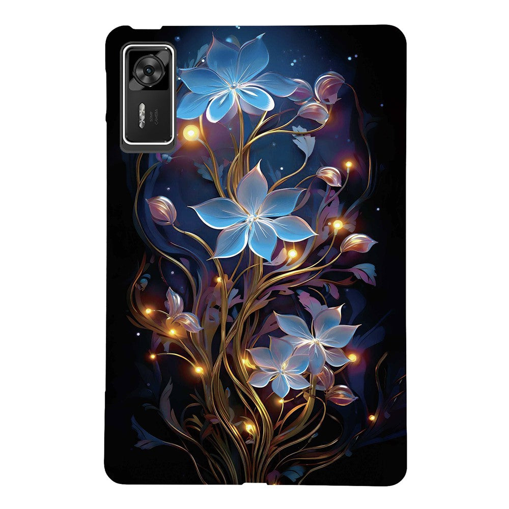For Lenovo Legion Y700 Gen 4 Case Pattern Printing Slim Soft TPU Tablet Cover - Small Lantern Flower