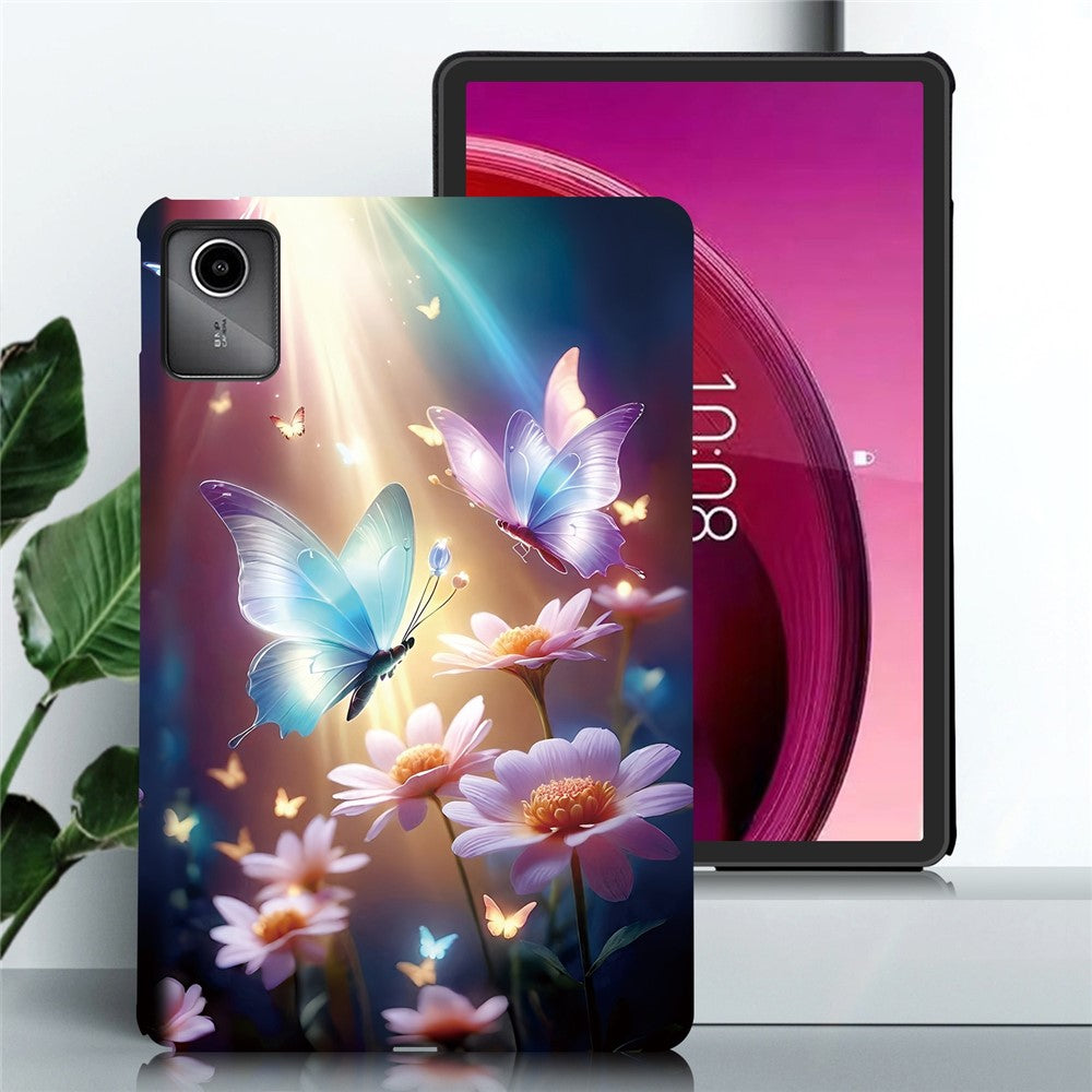 For Lenovo Tab M11 TB-330FC / Xiaoxin Pad 11 2024 TB-331FC Case Pattern Printing Slim Soft TPU Tablet Cover - Butterfly Floral