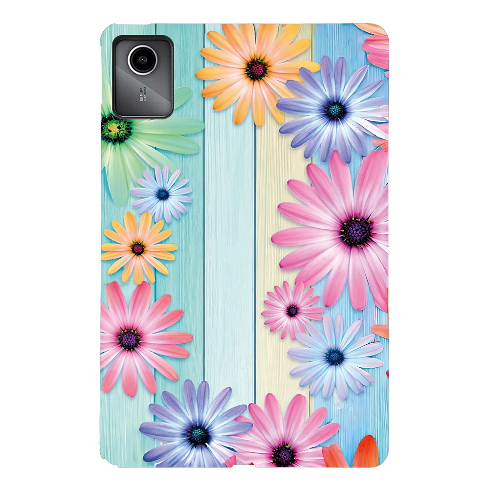 For Lenovo Tab M11 TB-330FC / Xiaoxin Pad 11 2024 TB-331FC Case Pattern Printing Slim Soft TPU Tablet Cover - Sunflower