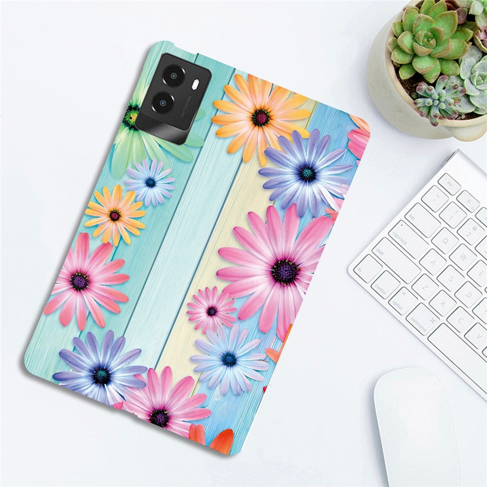For Lenovo Legion Y700 (2025) Case Pattern Printing Slim Soft TPU Tablet Cover - Sunflower