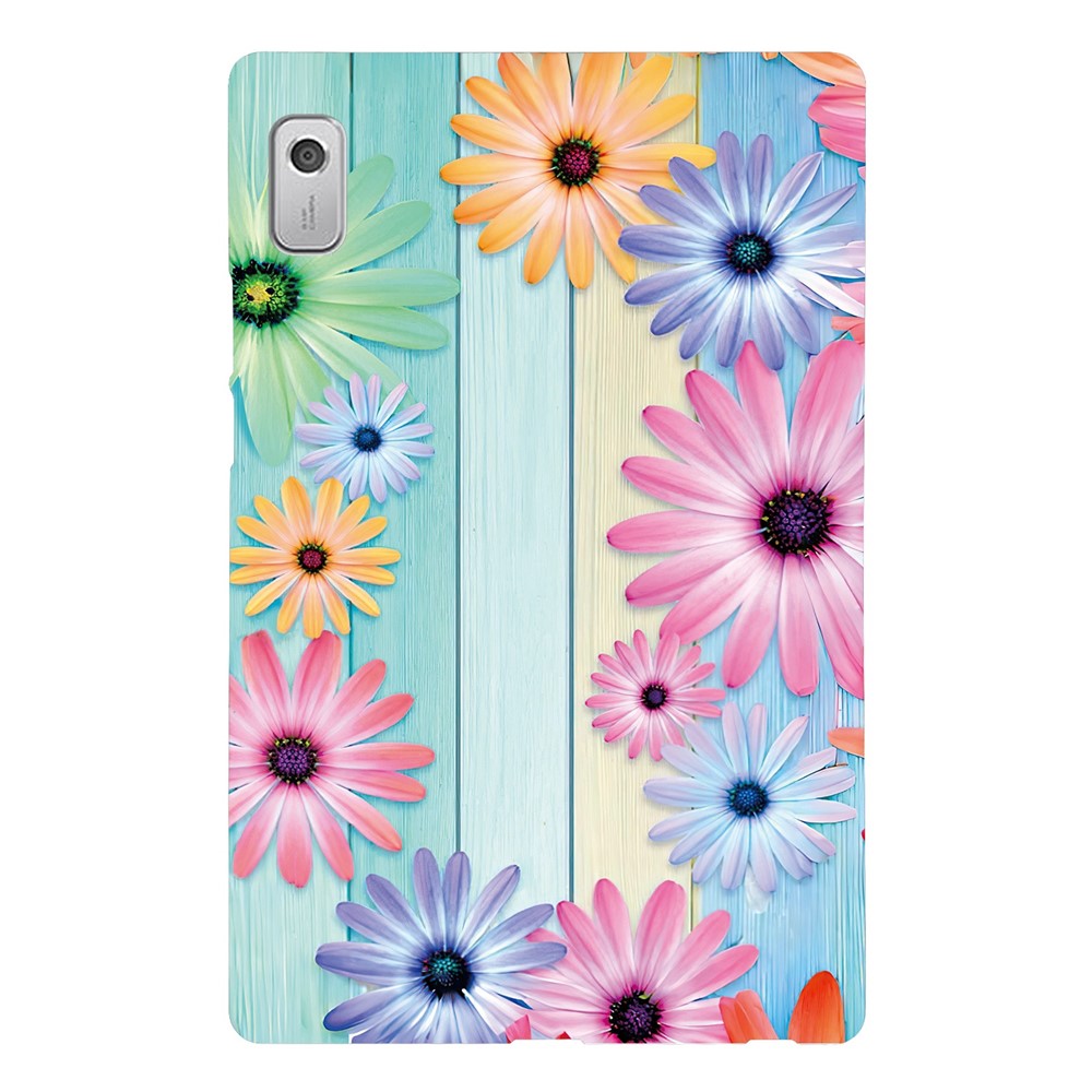 For Lenovo Tab M9 Case Pattern Printing Slim Soft TPU Tablet Cover - Sunflower