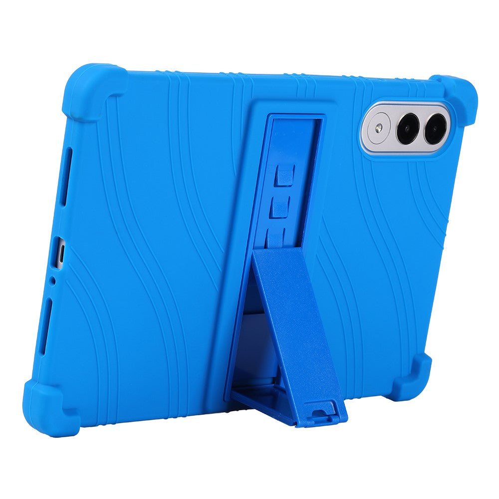 For Lenovo Xiaoxin Pad Pro GT Case Adjustable Kickstand Silicone Tablet Protective Cover - Green