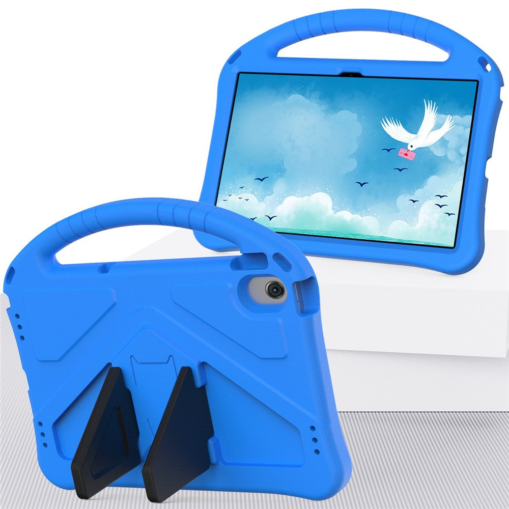 For Lenovo Tab M10 Plus (3rd Gen) / Xiaoxin Pad 2022 10.6 inch Anti-scratch EVA Tablet Case with Kickstand Design and Handle - Blue