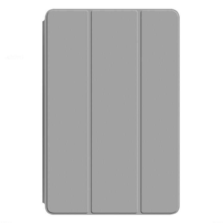 For Honor Pad 8 Protective Cover TPU+PU Leather Anti-Drop Case Shockproof Skin-Touch Tablet Case with Three-fold Stand - Grey