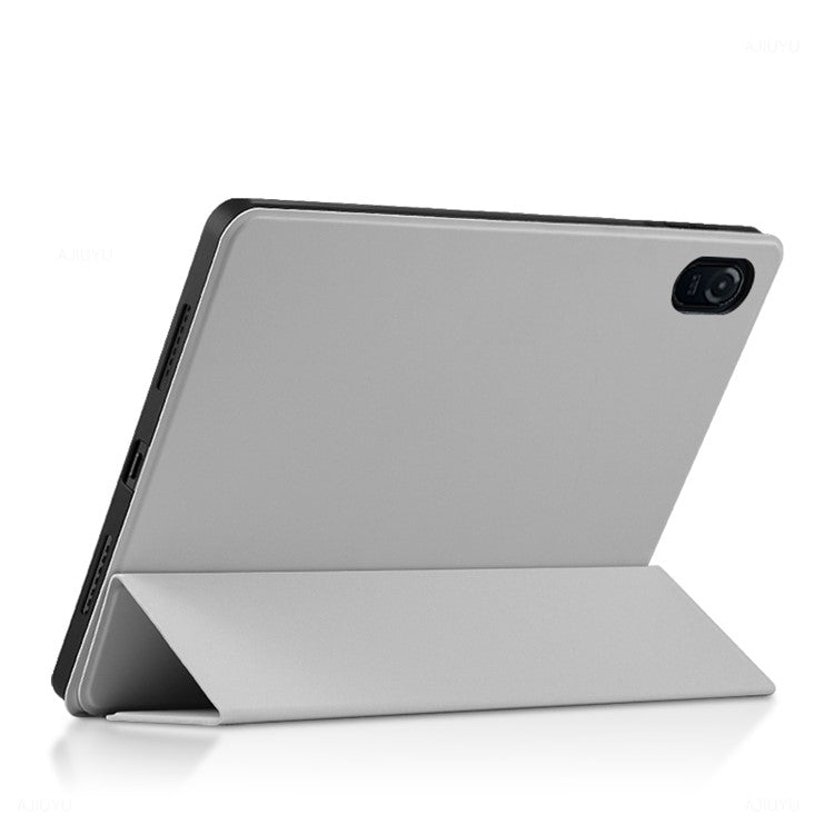 For Honor Pad 8 Protective Cover TPU+PU Leather Anti-Drop Case Shockproof Skin-Touch Tablet Case with Three-fold Stand - Orange