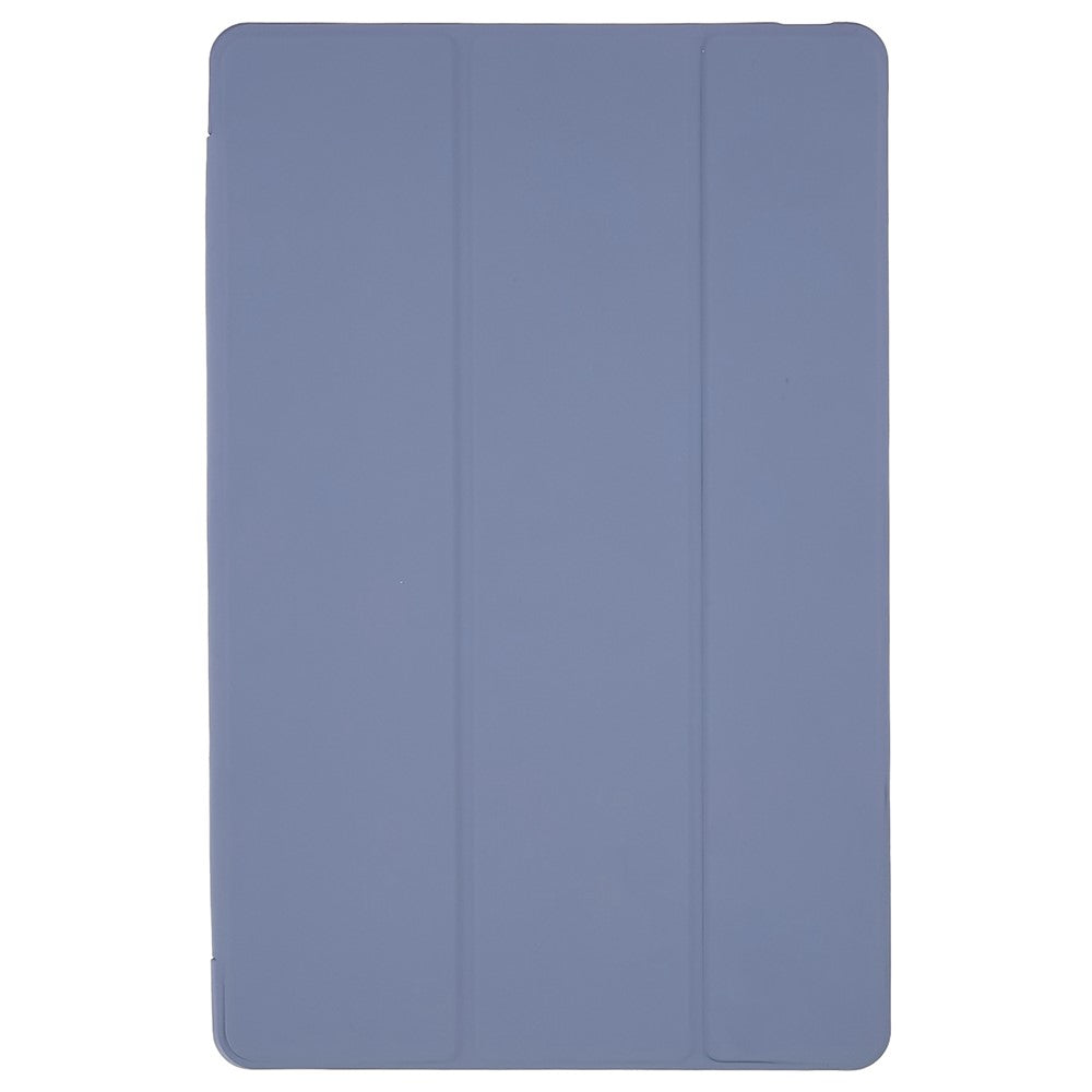 For Lenovo Tab M10 Plus (3rd Gen) / Xiaoxin Pad 2022 10.6 inch Folio Flip Full Protection Leather Tablet Case Inner Honeycomb Design Anti-scratch Cover with Tri-fold Stand - Purple