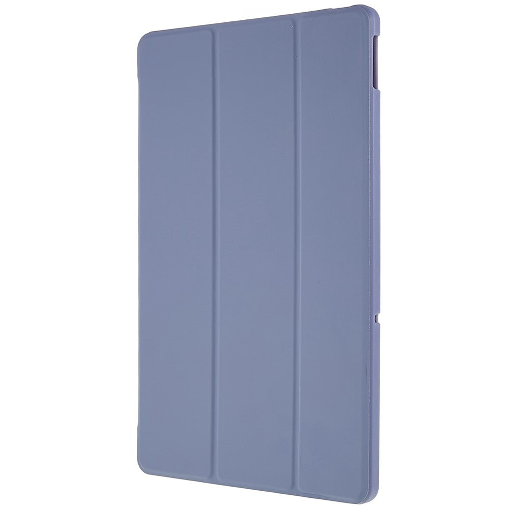 For Lenovo Tab M10 Plus (3rd Gen) / Xiaoxin Pad 2022 10.6 inch Folio Flip Full Protection Leather Tablet Case Inner Honeycomb Design Anti-scratch Cover with Tri-fold Stand - Purple