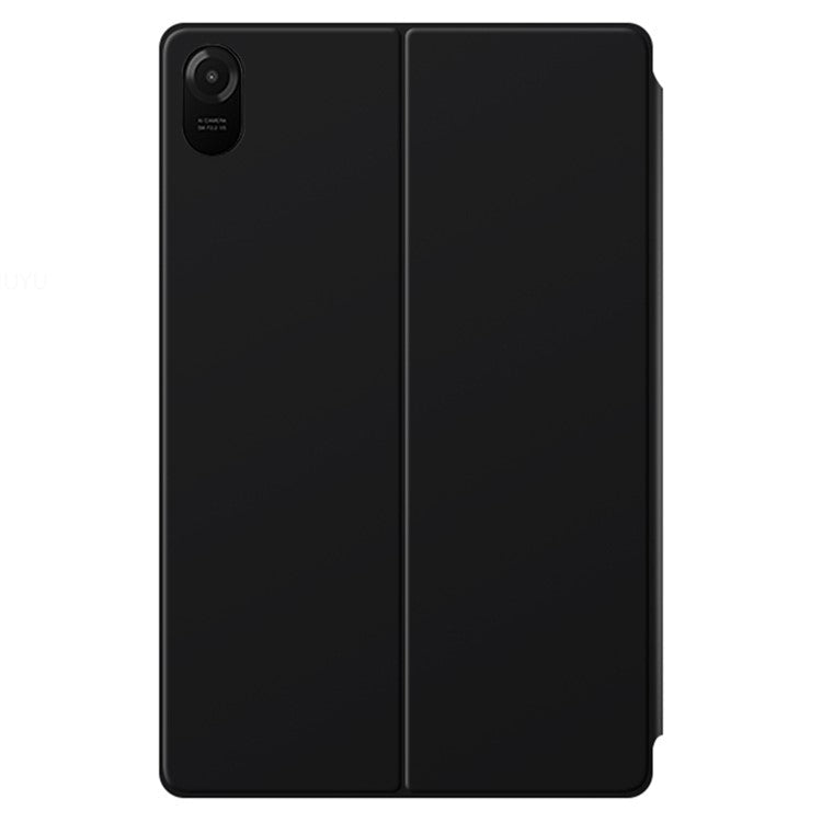 For Honor Pad 8 Folio PU Leather Cover Full Protection Folding Stand Shell - Black