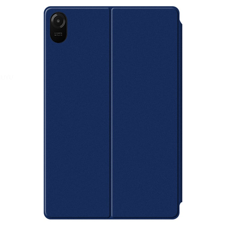For Honor Pad 8 Folio PU Leather Cover Full Protection Folding Stand Shell - Blue