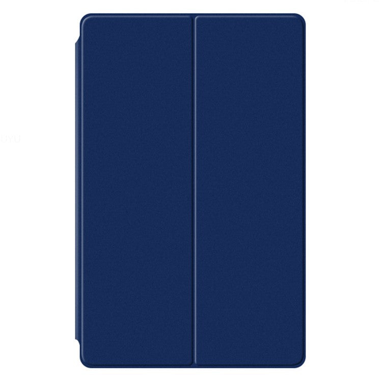 For Honor Pad 8 Folio PU Leather Cover Full Protection Folding Stand Shell - Blue