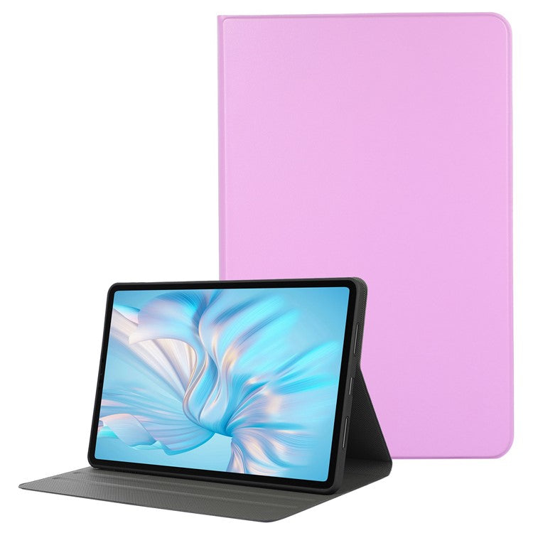 For Honor Pad 8 12-inch PU Leather Cover Folio Foldable Stand Shockproof Protective Case - Purple