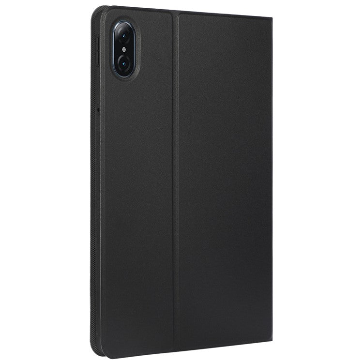 For Honor Pad 8 12-inch PU Leather Cover Folio Foldable Stand Shockproof Protective Case - Black