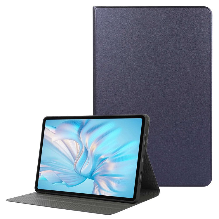 For Honor Pad 8 12-inch PU Leather Cover Folio Foldable Stand Shockproof Protective Case - Blue