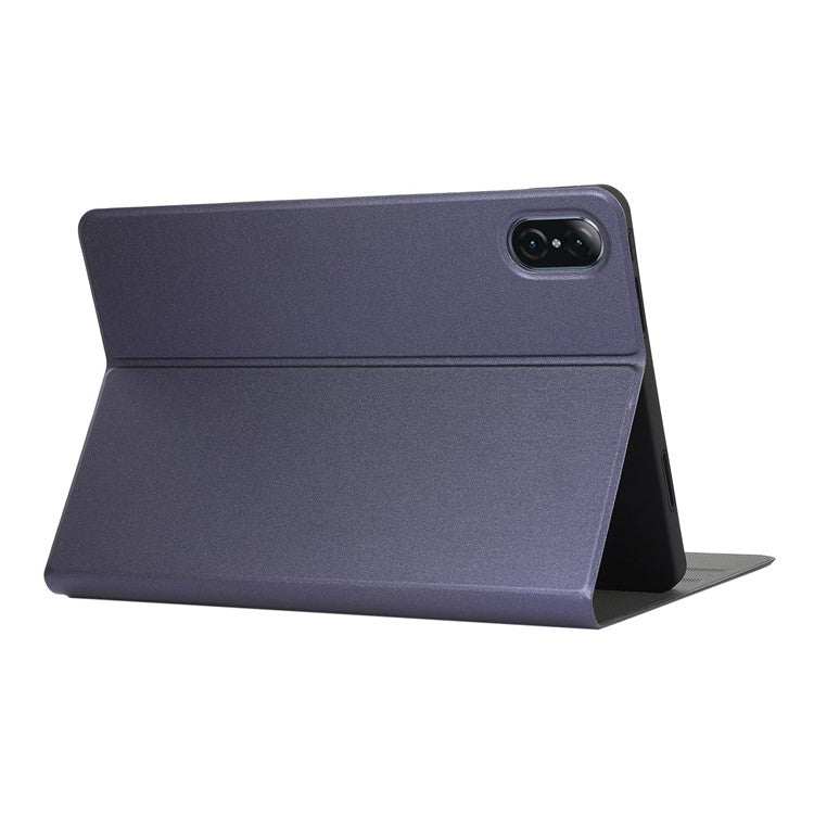 For Honor Pad 8 12-inch PU Leather Cover Folio Foldable Stand Shockproof Protective Case - Blue