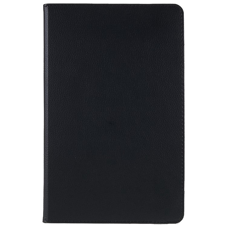 For Honor Pad 8 Drop-proof Anti-shock Leather Tablet Case 360-degree Rotating Protective Cover with Stand - Black