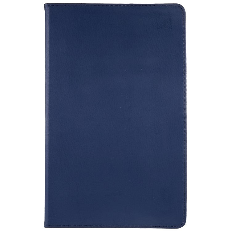 For Honor Pad 8 Drop-proof Anti-shock Leather Tablet Case 360-degree Rotating Protective Cover with Stand - Dark Blue