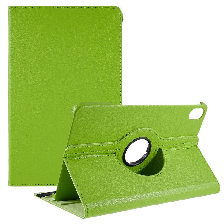 For Honor Pad 8 Drop-proof Anti-shock Leather Tablet Case 360-degree Rotating Protective Cover with Stand - Green
