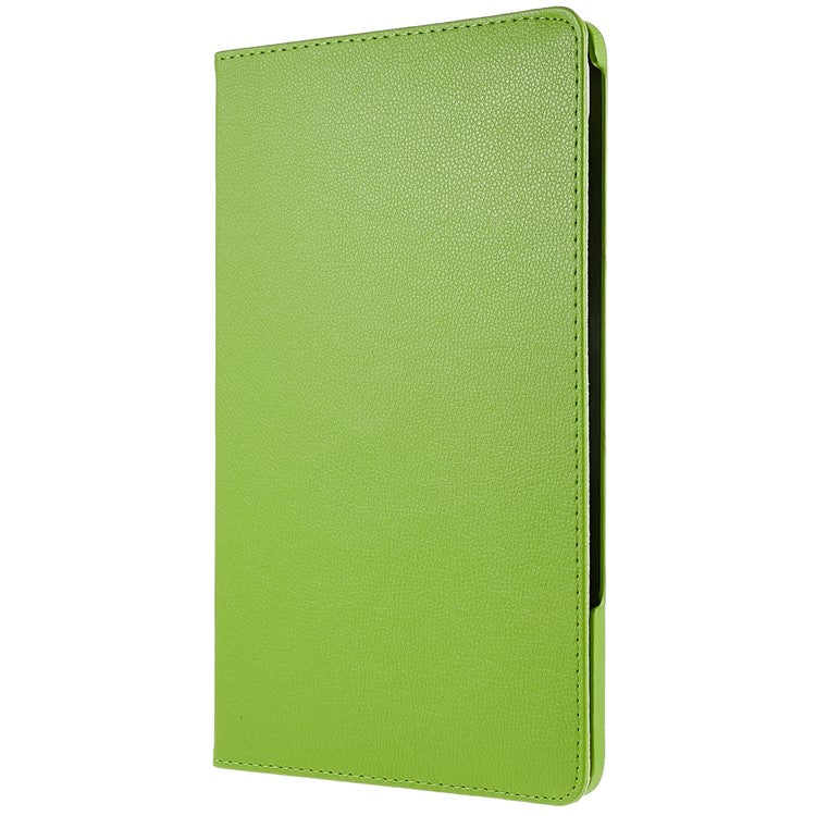 For Honor Pad 8 Drop-proof Anti-shock Leather Tablet Case 360-degree Rotating Protective Cover with Stand - Green