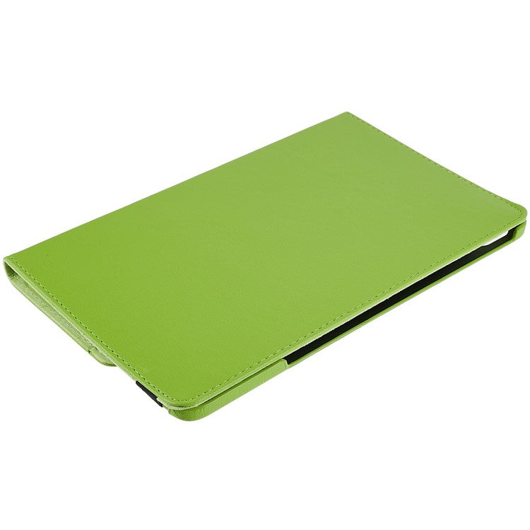 For Honor Pad 8 Drop-proof Anti-shock Leather Tablet Case 360-degree Rotating Protective Cover with Stand - Green