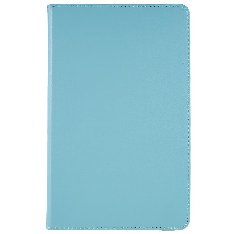 For Honor Pad 8 Drop-proof Anti-shock Leather Tablet Case 360-degree Rotating Protective Cover with Stand - Baby Blue