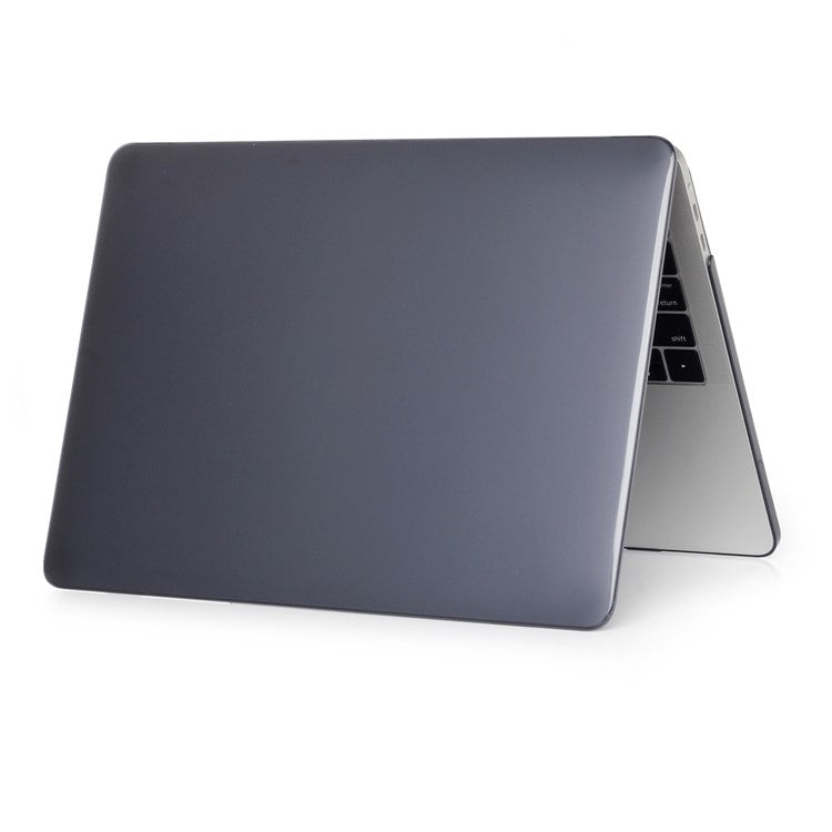 For MacBook Air 13 inch (2025) / (2024) A3113 M3 / (2022) A2681 Hard PC Laptop Case Anti-Scratch Notebook Sleeve Protective Cover - Black