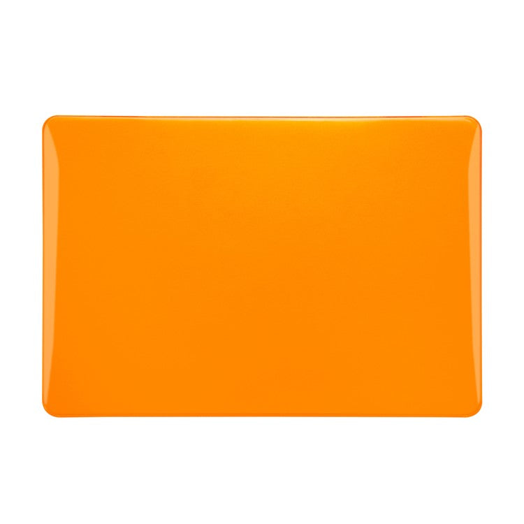 For MacBook Air 13 inch (2025) / (2024) A3113 M3 / (2022) A2681 Hard PC Laptop Case Anti-Scratch Notebook Sleeve Protective Cover - Orange
