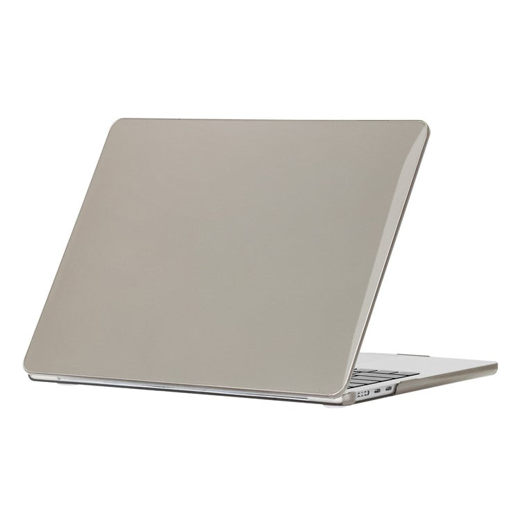 For MacBook Air 13 inch (2025) / (2024) A3113 M3 / (2022) A2681Hard PC Laptop Case Anti-Scratch Notebook Sleeve Protective Cover - Grey