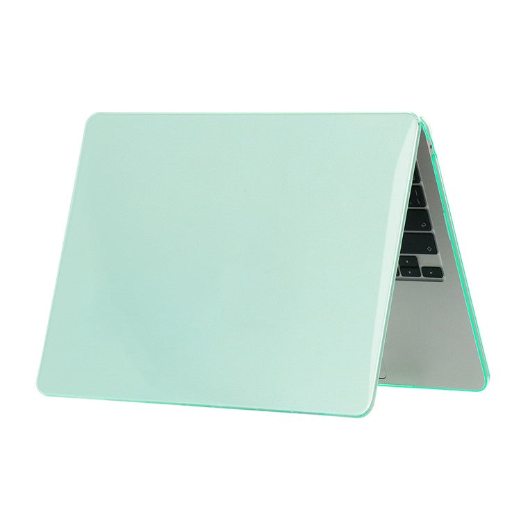 For MacBook Air 13 inch (2025) / (2024) A3113 M3 / (2022) A2681 Hard PC Laptop Case Anti-Scratch Notebook Sleeve Protective Cover - Green