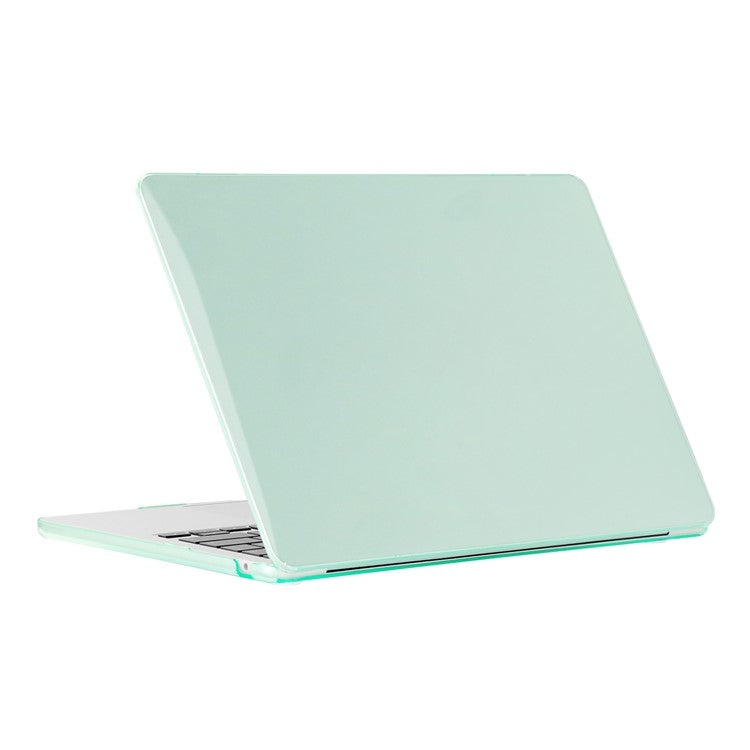 For MacBook Air 13 inch (2025) / (2024) A3113 M3 / (2022) A2681 Hard PC Laptop Case Anti-Scratch Notebook Sleeve Protective Cover - Green
