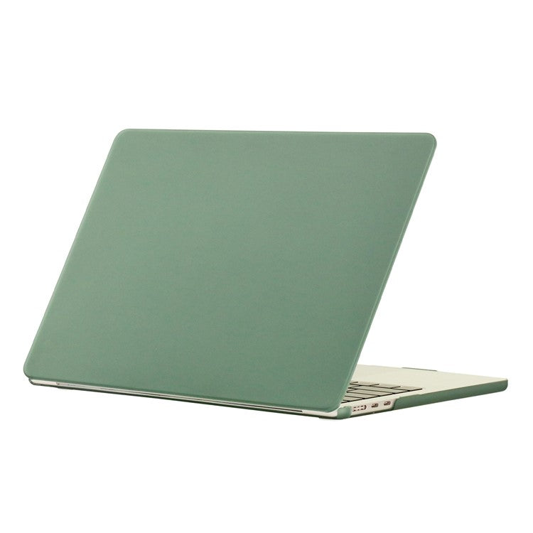 For MacBook Air 13 inch (2025) / (2024) A3113 M3 / (2022) A2681 Matte Finish Protective Laptop Cover Hard PC Notebook Case - Midnight Green