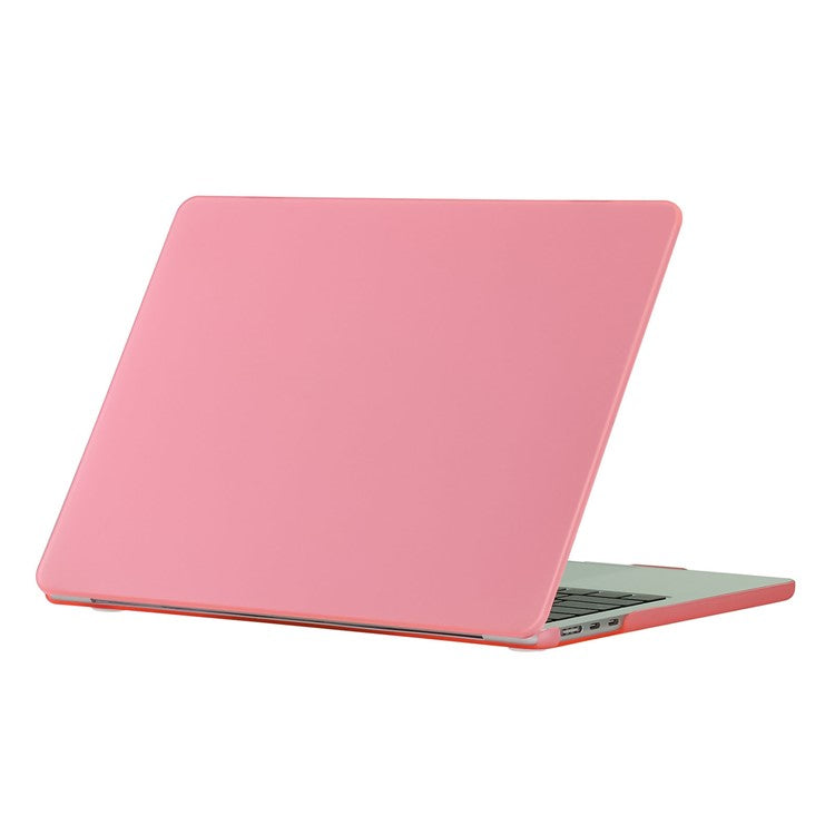 For MacBook Air 13 inch (2025) / (2024) A3113 M3 / (2022) A2681 Matte Finish Protective Laptop Cover Hard PC Notebook Case - Pink