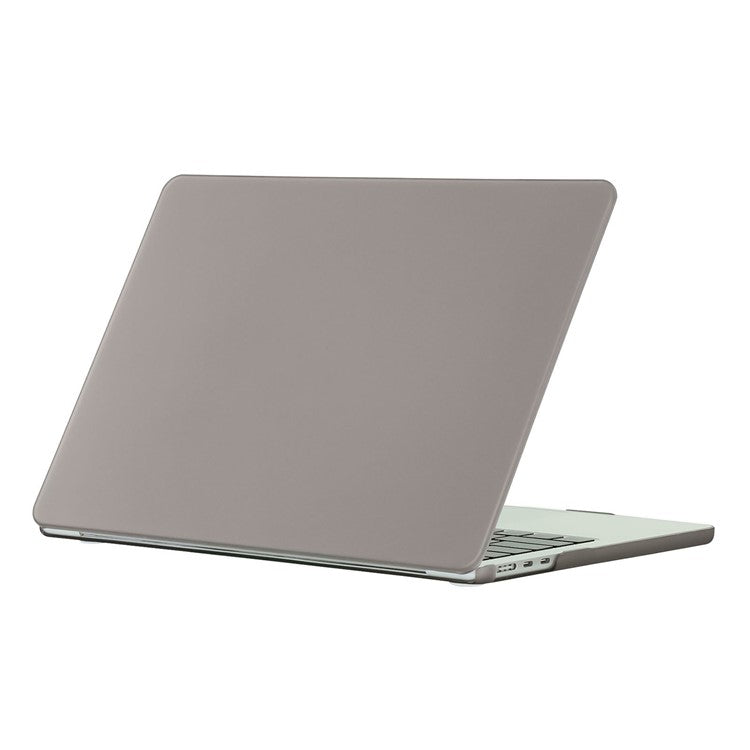For MacBook Air 13 inch (2025) / (2024) A3113 M3 / (2022) A2681 Matte Finish Protective Laptop Cover Hard PC Notebook Case - Grey