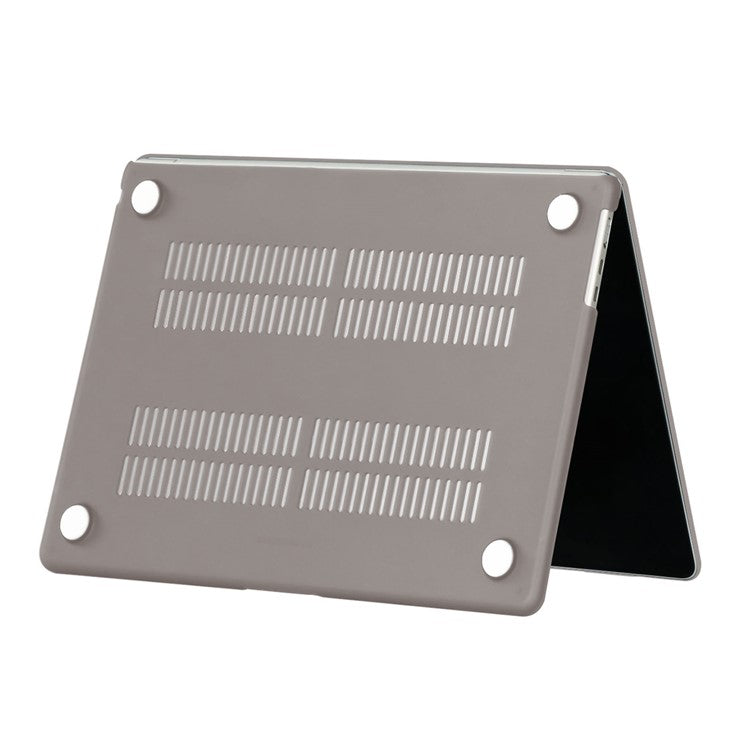 For MacBook Air 13 inch (2025) / (2024) A3113 M3 / (2022) A2681 Matte Finish Protective Laptop Cover Hard PC Notebook Case - Grey