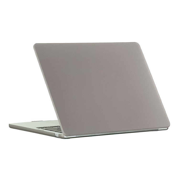 For MacBook Air 13 inch (2025) / (2024) A3113 M3 / (2022) A2681 Matte Finish Protective Laptop Cover Hard PC Notebook Case - Grey