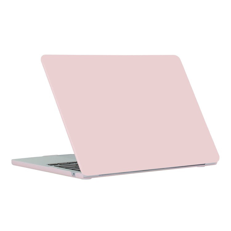 For MacBook Air 13 inch (2025) / (2024) A3113 M3 / (2022) A2681 Matte Finish Protective Laptop Cover Hard PC Notebook Case - Light Pink