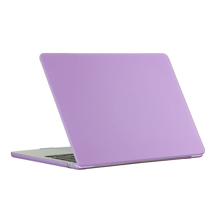 For MacBook Air 13 inch (2025) / (2024) A3113 M3 / (2022) A2681 Matte Finish Protective Laptop Cover Hard PC Notebook Case - Purple