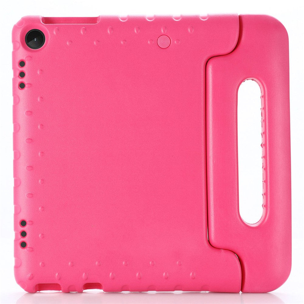 For Lenovo Tab M10 (Gen 3) TB-328FU/TB-328XU Handle Kickstand Protective Case EVA Tablet Cover - Rose