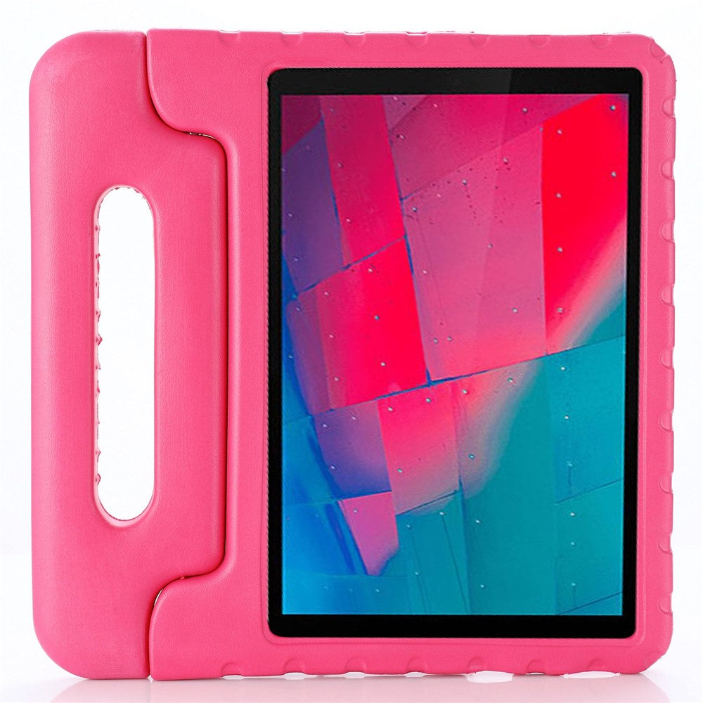 For Lenovo Tab M10 (Gen 3) TB-328FU/TB-328XU Handle Kickstand Protective Case EVA Tablet Cover - Rose