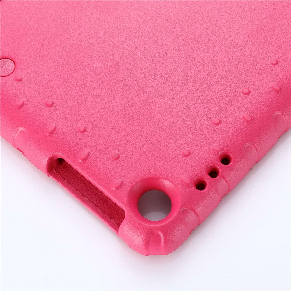 For Lenovo Tab M10 (Gen 3) TB-328FU/TB-328XU Handle Kickstand Protective Case EVA Tablet Cover - Rose