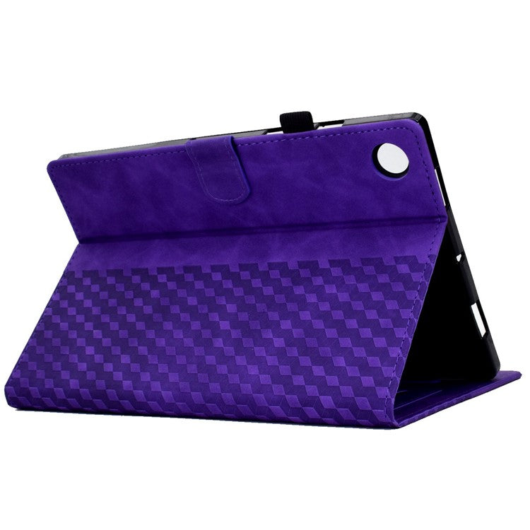 For Huawei Enjoy Tablet 2 10.1 / MatePad T 10 9.7 inch / T 10S 10.1 inch / Honor Pad 6 10.1-inch / Pad X6 9.7 inch Shockproof Stand Case Anti-Fall Tablet Cover with Card Slots / Auto Wake / Sleep - Purple