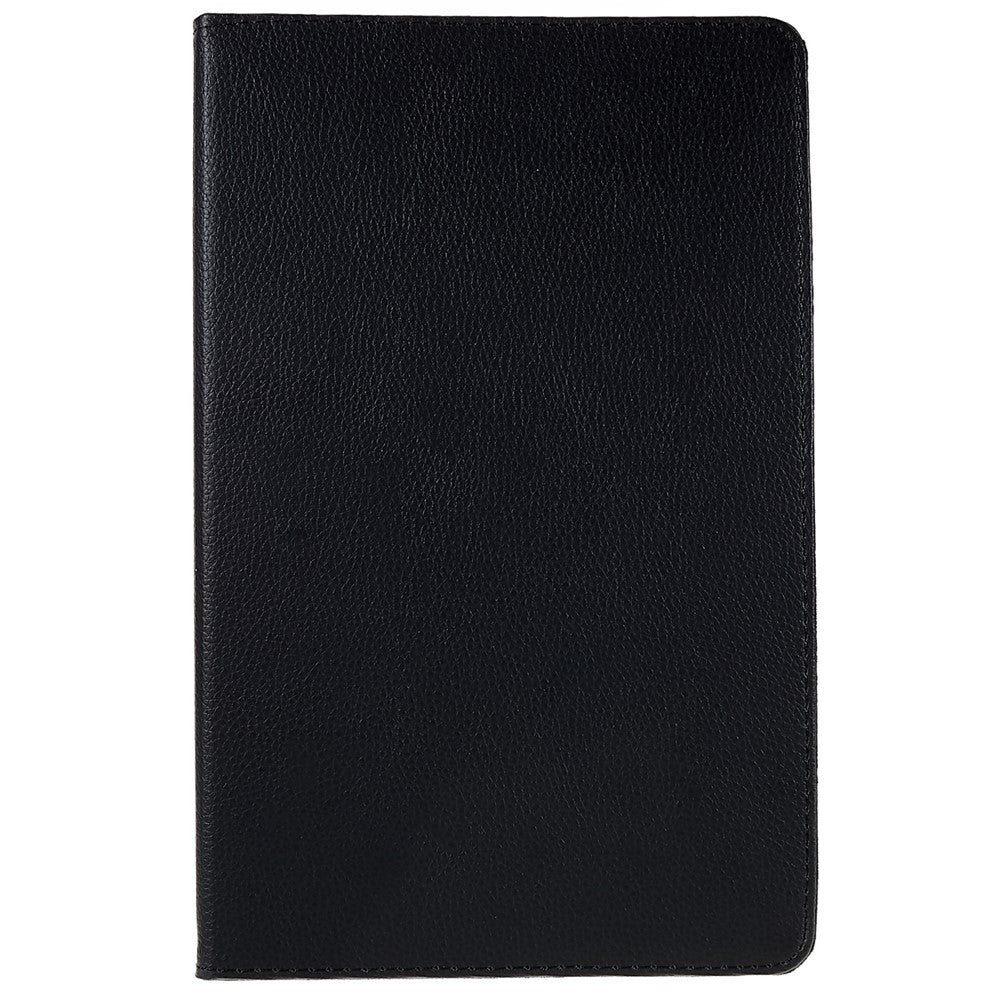 For Lenovo Tab P11 Gen 2 Rotary Tablet Case Stand PU Leather Drop-Proof Tablet Cover with Elastic Band - Black