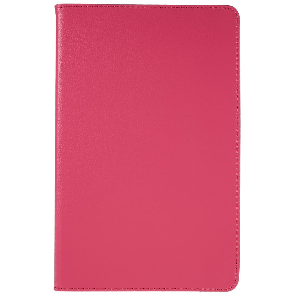 For Lenovo Tab P11 Gen 2 Rotary Tablet Case Stand PU Leather Drop-Proof Tablet Cover with Elastic Band - Rose